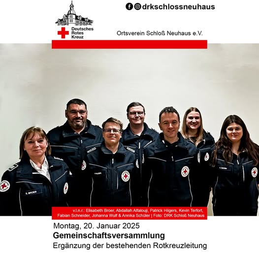 Gemeinschaftsversammlung am 20.01.2025 Die Gemeinschaftsversammlung am 20.01.2025