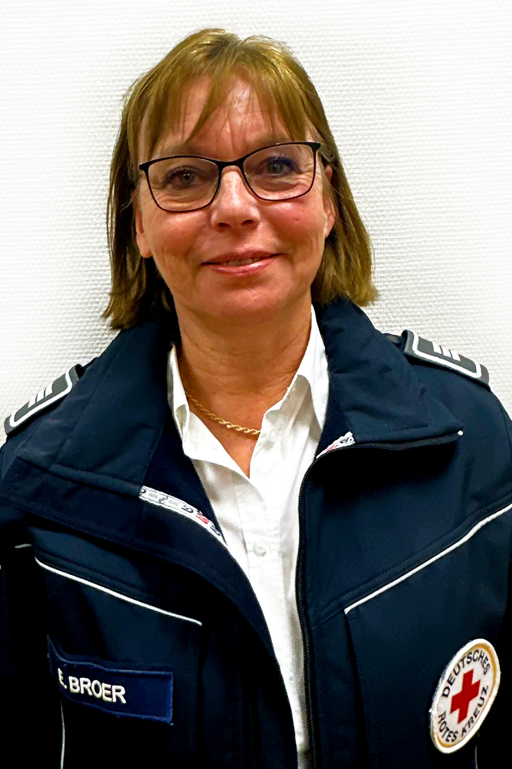 Die stv. Rotkreuzleiterin Elisabeth Broer Die stv. Rotkreuzleiterin Elisabeth Broer vom DRK OV Schloß Neuhaus